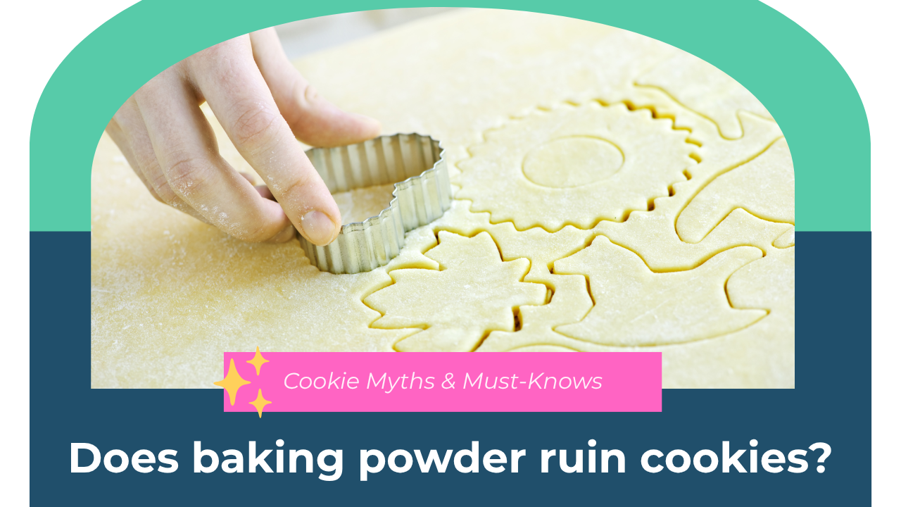 baking powder in decorated cookies