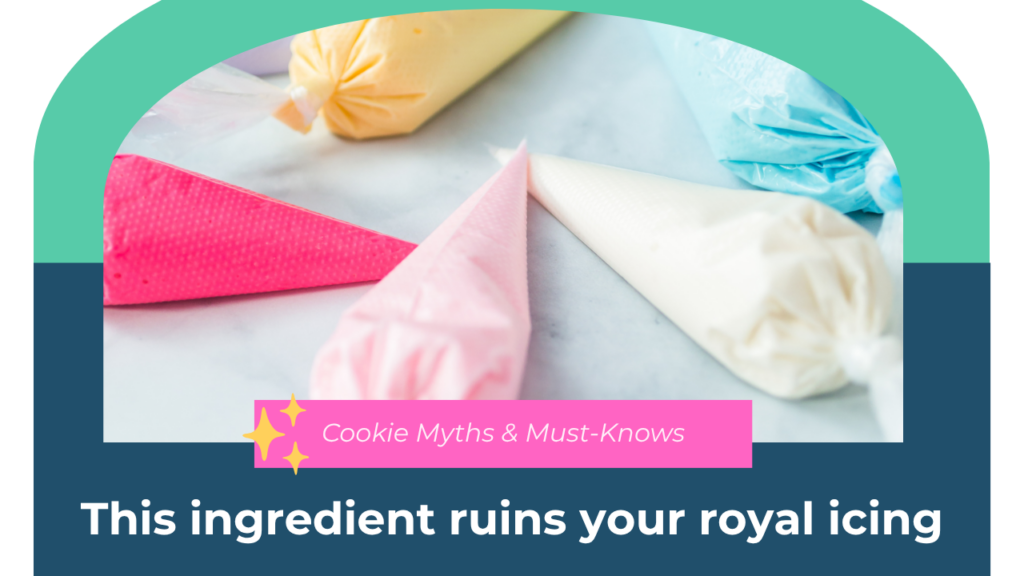your not bad, your meringue powder is failing you blog post cover